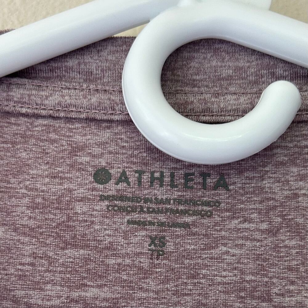 Athleta Uptempo long sleeve thumb holes crewneck soft running athletic Shirt XS - Picture 7 of 9